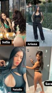 SOMOS ARIANA, NATALIE, SARAH Y SOFÍA